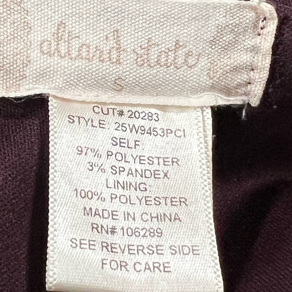 Altar’d State Elegant Halter Neck Skaters Dress in Burgundy Size S - Picture 7 of 9